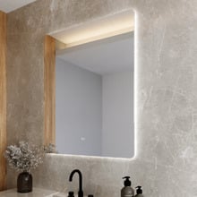 Timofey 1100 x 900mm Rectangular LED Bathroom Mirror